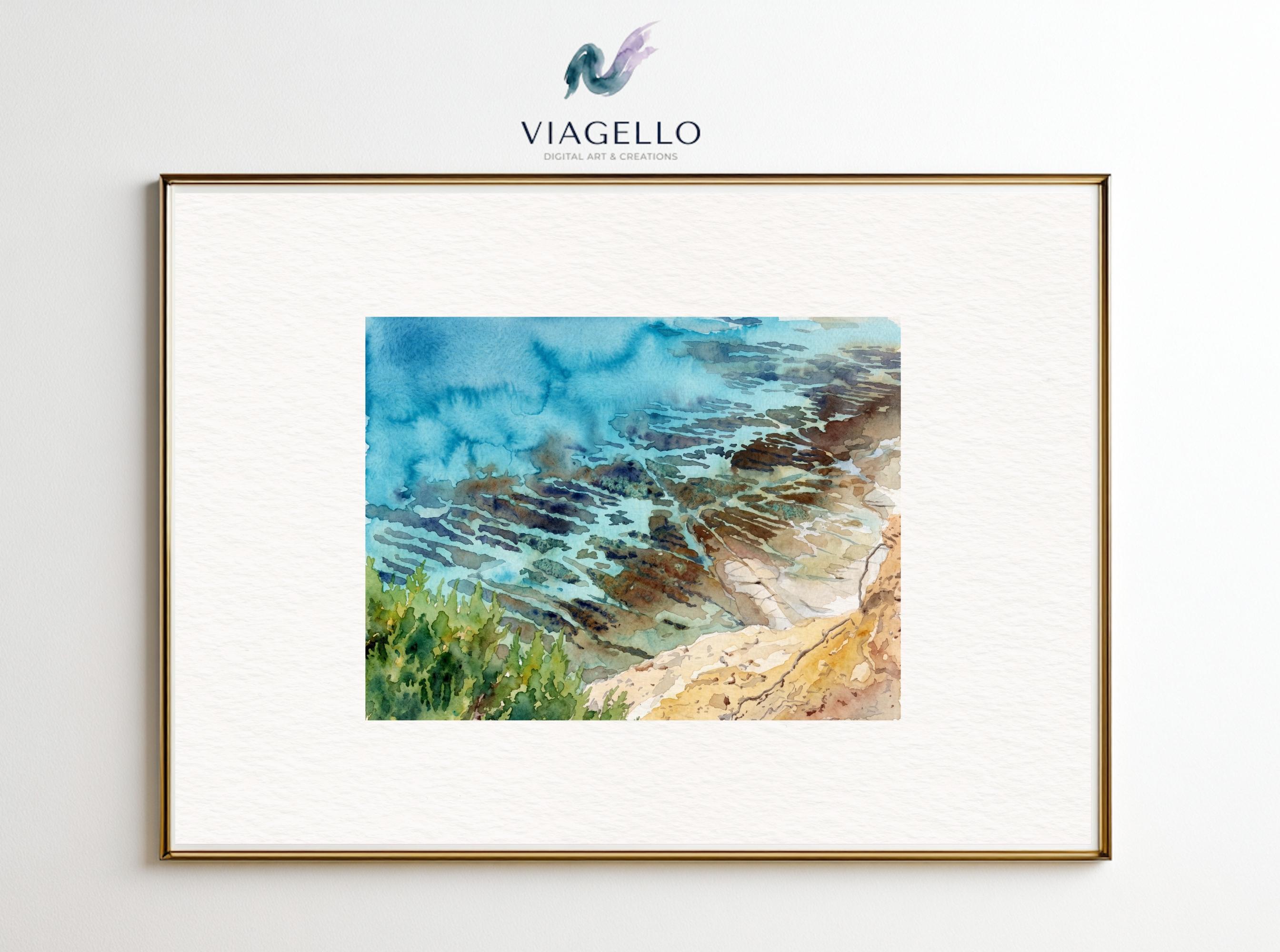 Natural Wonders of Malta | Coastal Serenity | Seaside Landscape | Digital Download